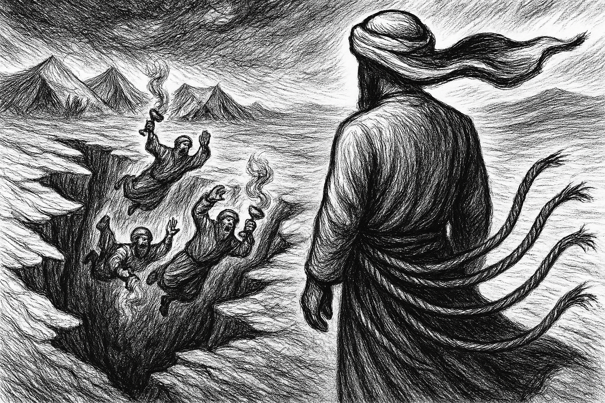 Korach - Moshe vs. the Mob