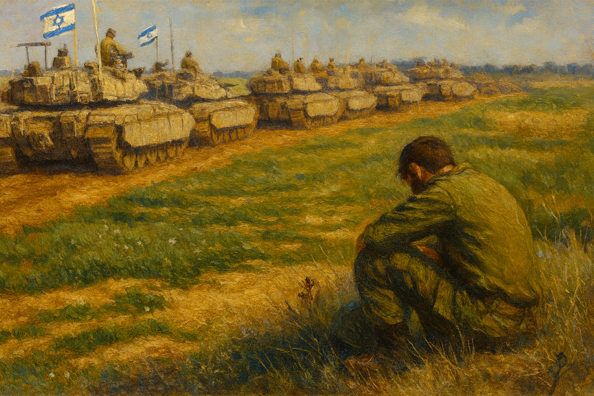 Last letter of an unknown soldier who fell in Gaza